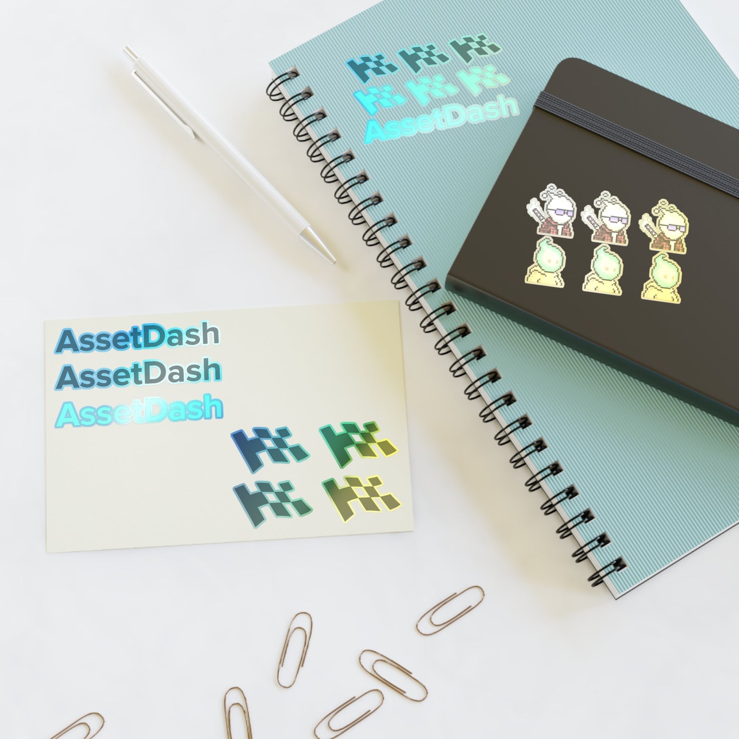 AssetDash Sticker Sheet