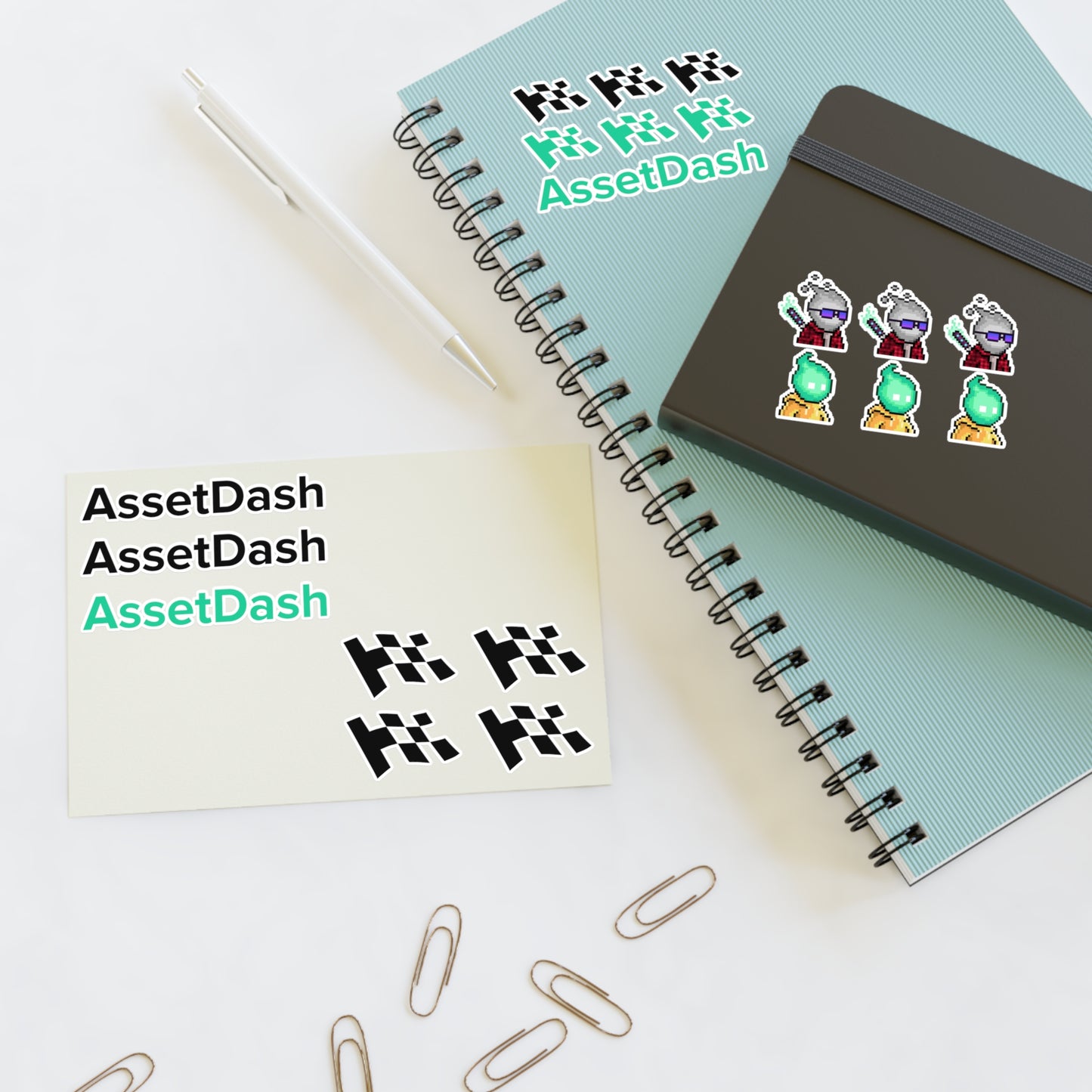 AssetDash Sticker Sheet