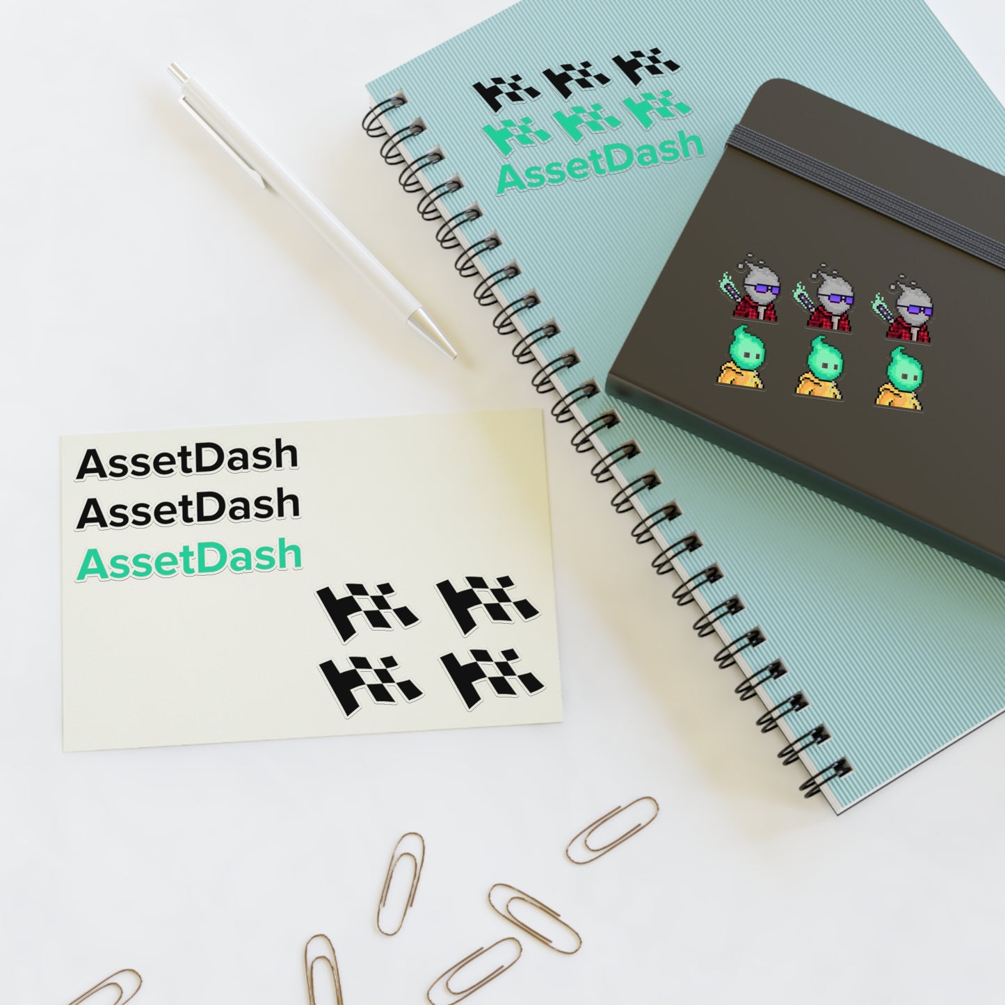 AssetDash Sticker Sheet